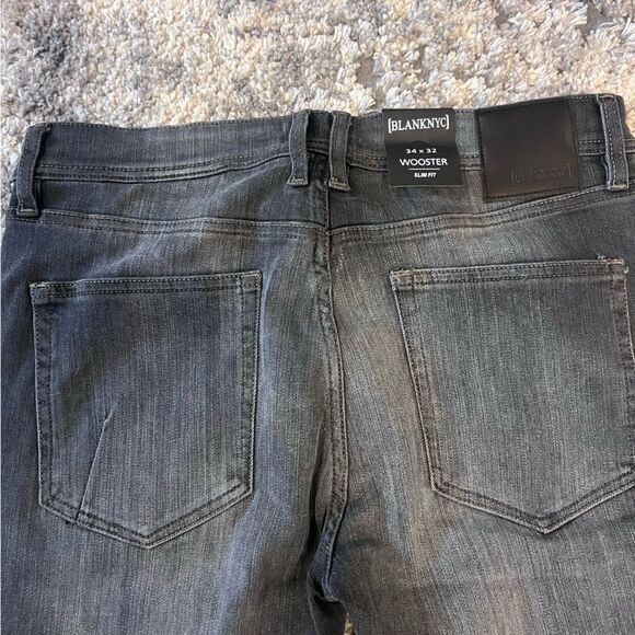 NWT Blank NYC Wooster slim fit men's size 34x32 - Picture 10 of 11